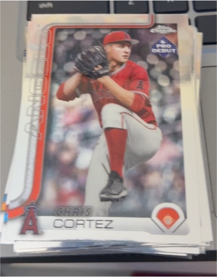 2025 Topps Pro Debut Chrome #PDC-9 Chris Cortez — front