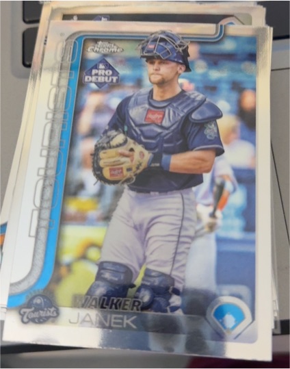 2025 Topps Pro Debut Chrome #PDC-19 Walker Janek — front