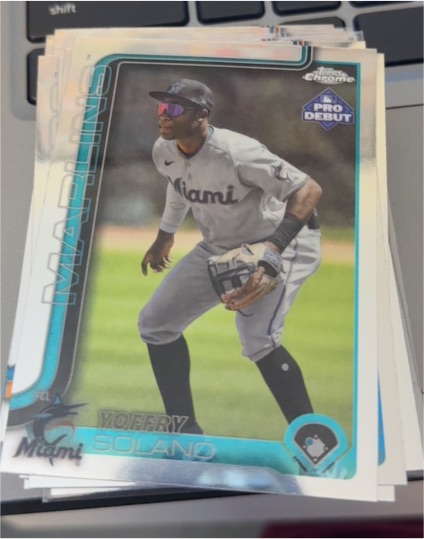 2025 Topps Pro Debut #PD-26 Yoffry Solano — front