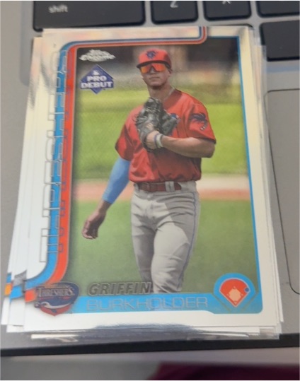 2025 Topps Pro Debut #PD-40 Griffin Burkholder — front