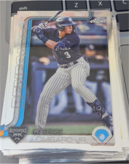 2025 Topps Chrome Pro Debut #PD-41 George Lombard Jr. — front