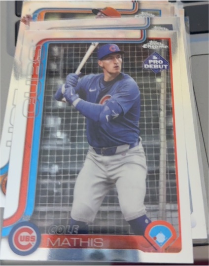 2025 Topps Pro Debut #PD-43 Cole Mathis — front