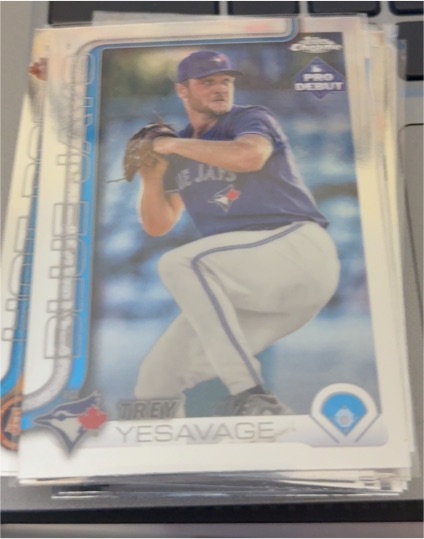 2025 Topps Pro Debut Chrome #PDC-45 Trey Yesavage — front