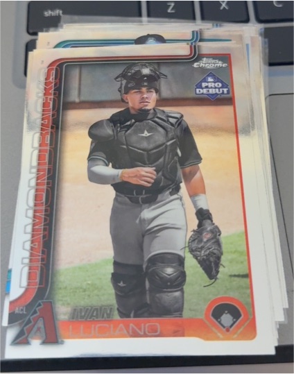 2025 Topps Pro Debut Chrome #PDC-60 Ivan Luciano — front