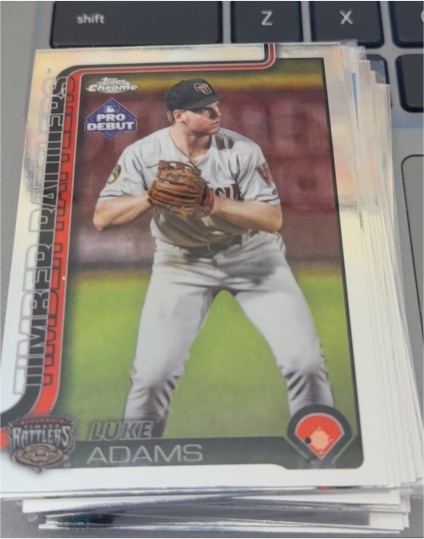 2025 Topps Pro Debut #PD-69 Luke Adams — front