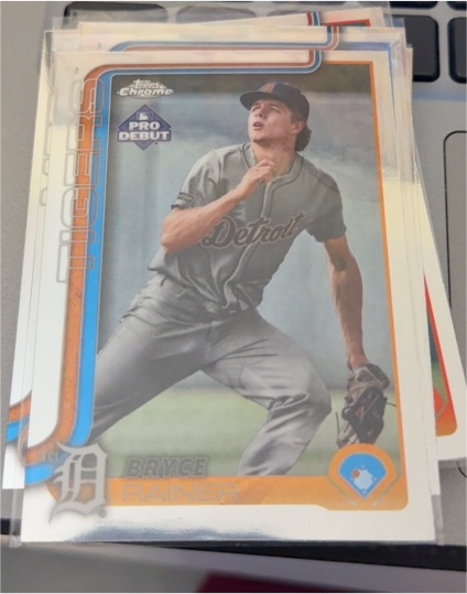 2025 Topps Pro Debut Chrome #PDC-122 Bryce Rainer — front