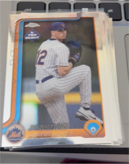 2025 Topps Pro Debut #PDC-150 Jonathan Santucci — front
