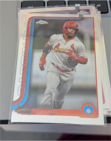 2025 Topps Pro Debut Chrome #PDC-154 Chase Davis — front
