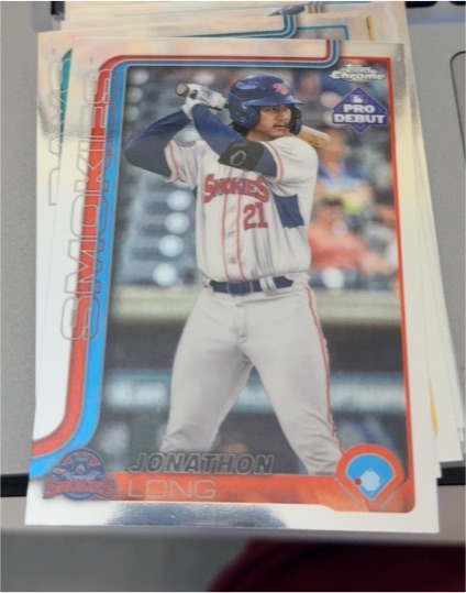 2025 Topps Pro Debut Chrome #PDC-162 Jonathon Long — front