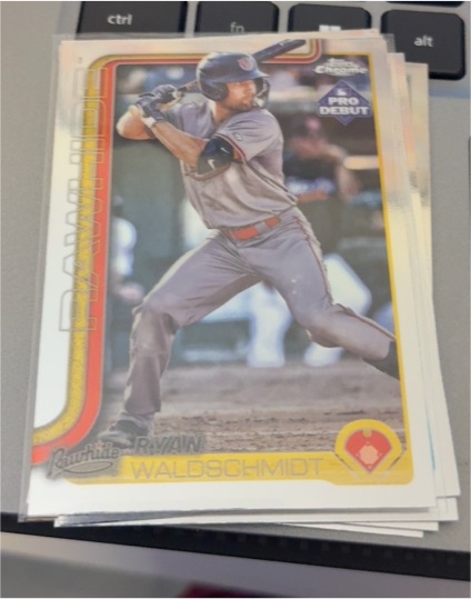 2025 Topps Pro Debut Chrome #PDC-168 Ryan Waldschmidt — front