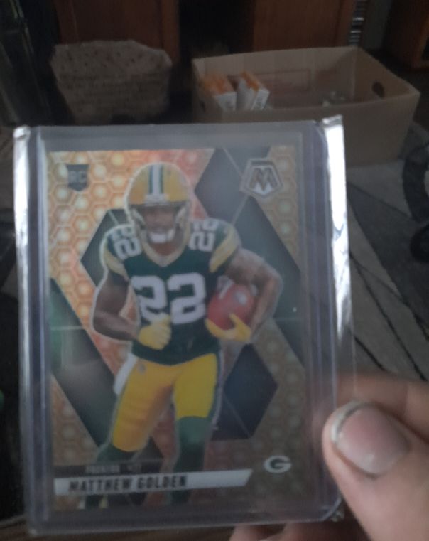 2025 Panini Mosaic #RC13 Matthew Golden — front