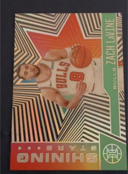 2020-21 Panini Illusions Shining Stars #20 Zach LaVine — front