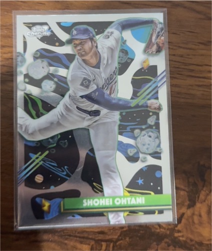 2025 Topps Chrome Cosmic #56 Shohei Ohtani — front