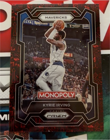2023-24 Panini Prizm Monopoly #23 Kyrie Irving — front