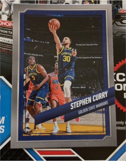 2023-24 Panini Prizm Monopoly #S4 Stephen Curry — front