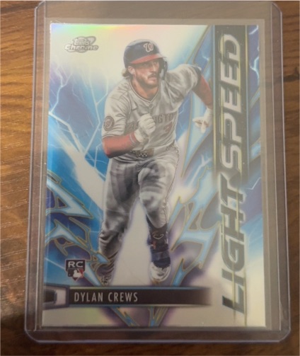 2025 Topps Chrome Cosmic #LS-13 Dylan Crews — front