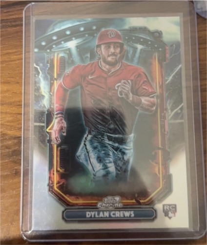2025 Topps Cosmic Chrome #ET-25 Dylan Crews — front