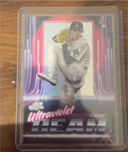 2025 Topps Cosmic Chrome #UB-6 Roki Sasaki — front
