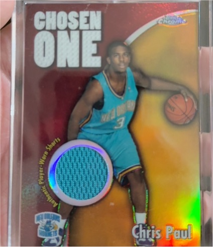 2005-06 Topps Chrome Chosen One #CO-CP Chris Paul — front