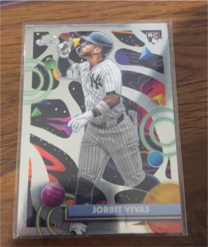 2025 Topps Cosmic Chrome #RC Jorbit Vivas — front