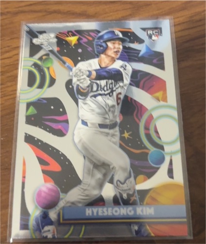 2025 Topps Cosmic Chrome #181 Hyeseong Kim — front