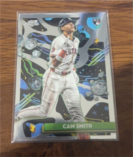 2025 Topps Chrome Cosmic #166 Cam Smith — front