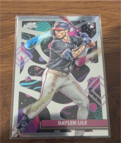 2025 Topps Cosmic Chrome #83 Daylen Lile Rookie — front