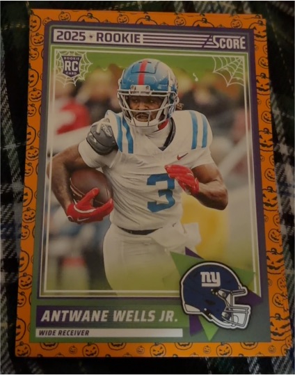 2025 Panini Score A Treat #67 Antwane Wells Jr. — front