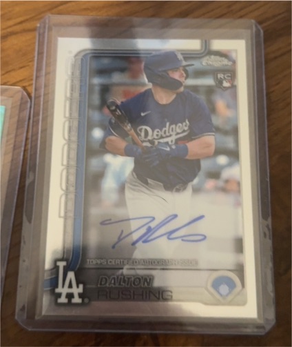 2025 Topps Chrome #RA-DR Dalton Rushing — front