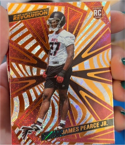 2025 Panini Revolution #218 James Pearce Jr. — front