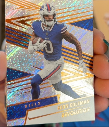 2025 Panini Revolution #158 Keon Coleman — front