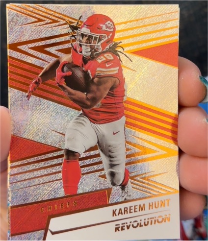 2025 Panini Revolution #Kareem Hunt — front