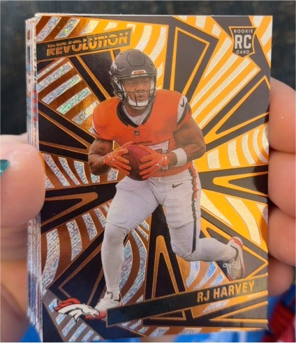 2025 Panini Revolution #232 RJ Harvey — front
