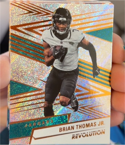 2025 Panini Revolution #123 Brian Thomas Jr. — front