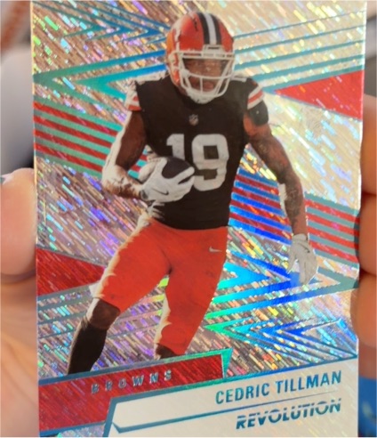 2025 Panini Revolution #31 Cedric Tillman — front