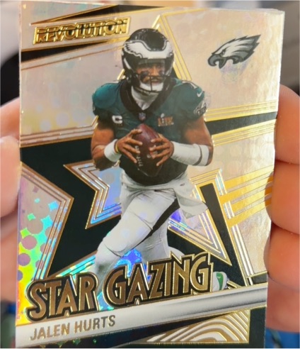 2025 Panini Revolution Star Gazing Jalen Hurts — front