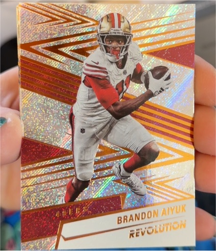 2025 Panini Revolution #406 Brandon Aiyuk — front