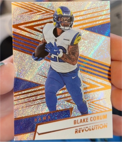 2025 Panini Revolution #173 Blake Corum — front
