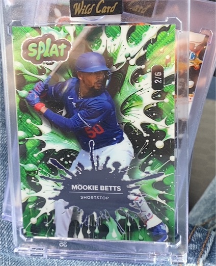 2024 Wild Card Splat Mookie Betts — front