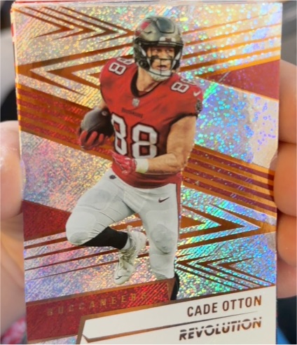 2025 Panini Revolution #130 Cade Otton — front