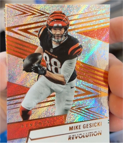 2025 Panini Revolution #147 Mike Gesicki — front