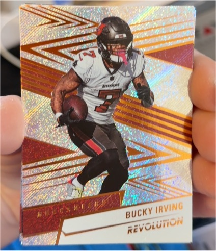 2025 Panini Revolution #196 Bucky Irving — front