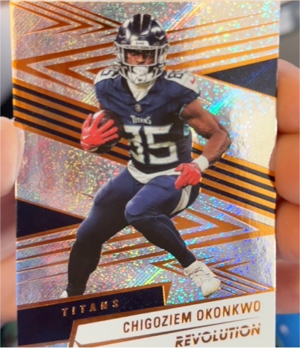 2025 Panini Revolution #191 Chigoziem Okonkwo — front