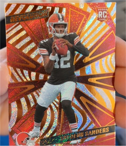2025 Panini Revolution #239 Shedeur Sanders Rookie — front