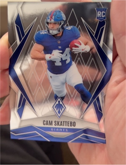 2025 Panini Phoenix #168 Cam Skattebo — front
