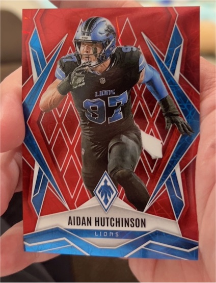 2025 Panini Phoenix #21 Aidan Hutchinson — front