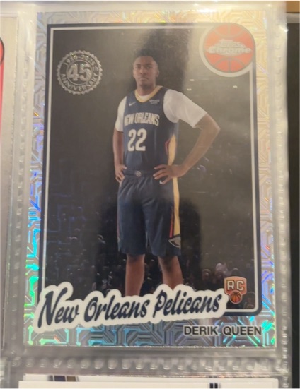2025-26 Topps Chrome #TC-DQ Derik Queen — front