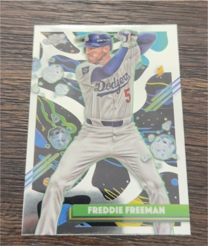 2025 Topps Cosmic Chrome #98 Freddie Freeman — front