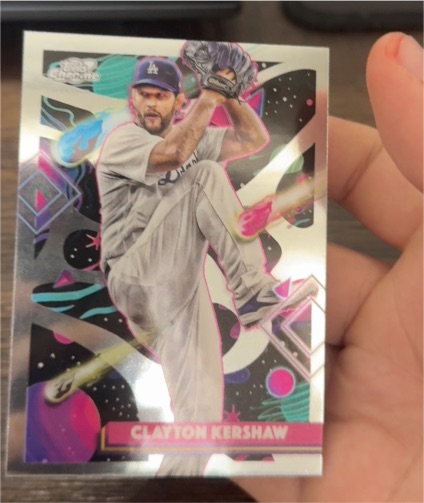 2025 Topps Cosmic Chrome Clayton Kershaw — front