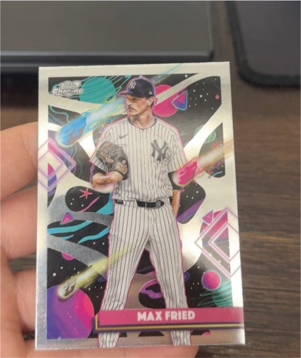 2025 Topps Chrome Cosmic Max Fried — front